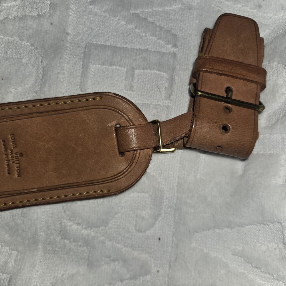 Louis Vuitton Tan Leather Belt Bag